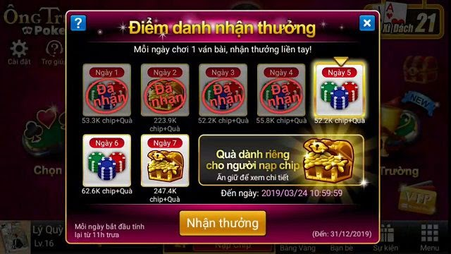 Game Ông trùm poker