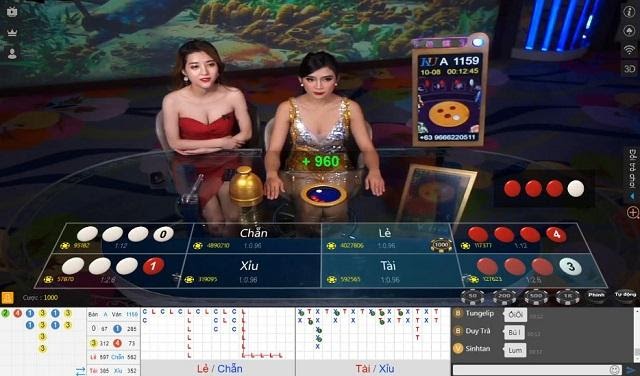 Công thức chơi game xóc đĩa